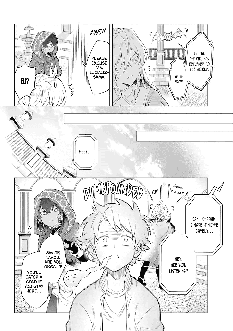 Transferred to another world, but I'm saving the world of an Otome game!? Chapter 18 page 21 - Chapter 18: Al’s little sis and my little sis!?