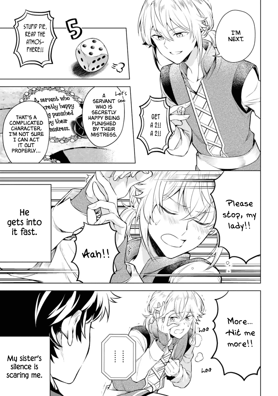 Transferred to another world, but I'm saving the world of an Otome game!? Chapter 19 page 18 - Chapter 19: The Capture Targets and Me!?