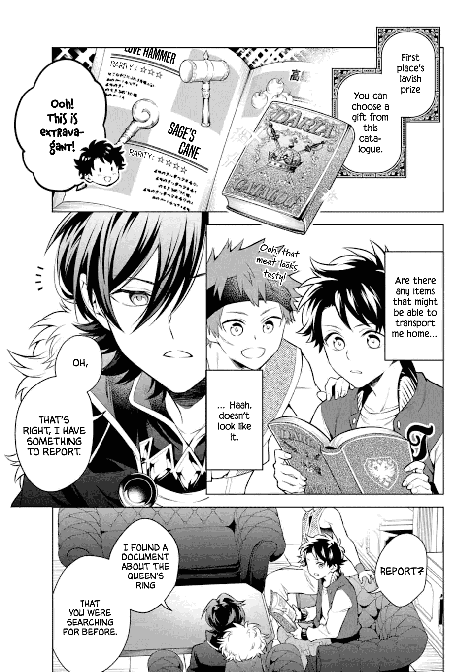 Transferred to another world, but I'm saving the world of an Otome game!? Chapter 19 page 26 - Chapter 19: The Capture Targets and Me!?