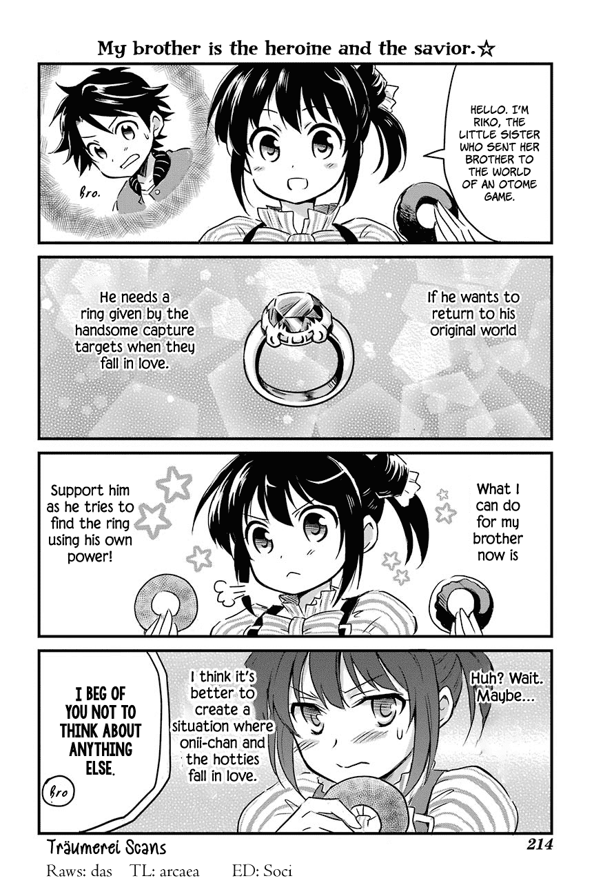 Transferred to another world, but I'm saving the world of an Otome game!? Chapter 2 page 1 - Chapter 2: Shota and Me?!