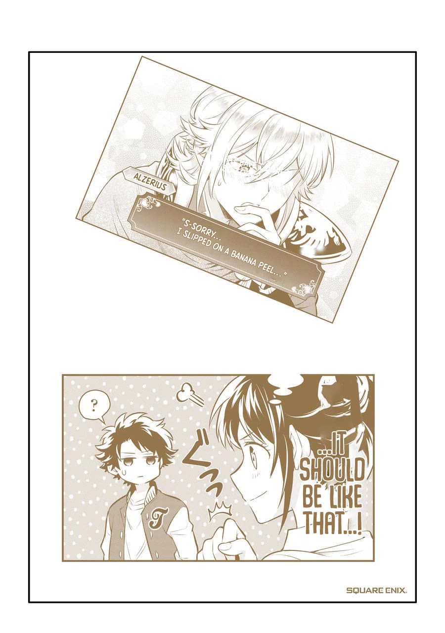 Transferred to another world, but I'm saving the world of an Otome game!? Chapter 20.5 page 4 - Chapter 20.5: Extras