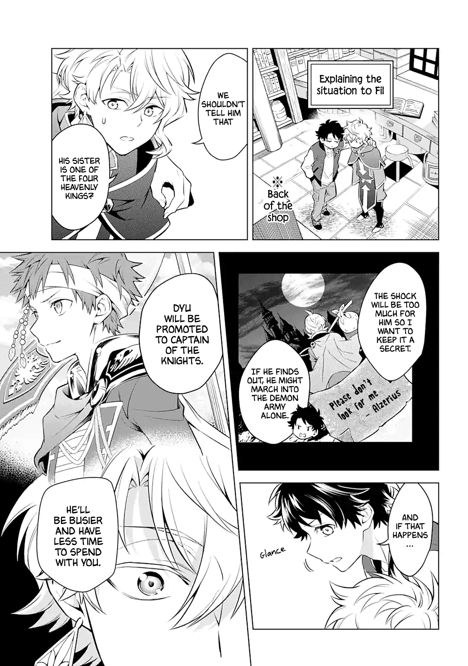 Transferred to another world, but I'm saving the world of an Otome game!? Chapter 20 page 11 - Chapter 20: Transfer Ring and Me?!