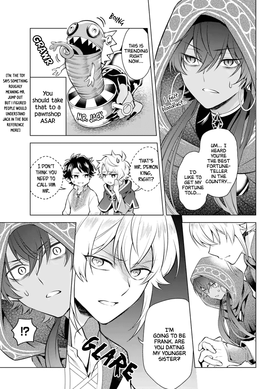 Transferred to another world, but I'm saving the world of an Otome game!? Chapter 20 page 13 - Chapter 20: Transfer Ring and Me?!