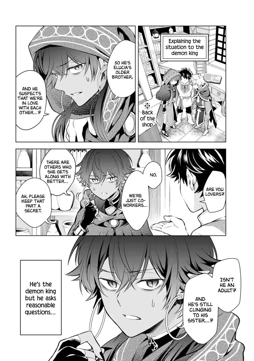 Transferred to another world, but I'm saving the world of an Otome game!? Chapter 20 page 14 - Chapter 20: Transfer Ring and Me?!