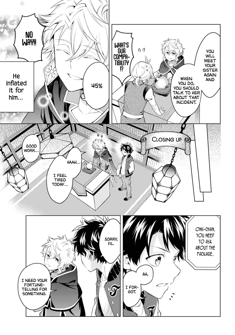 Transferred to another world, but I'm saving the world of an Otome game!? Chapter 20 page 21 - Chapter 20: Transfer Ring and Me?!