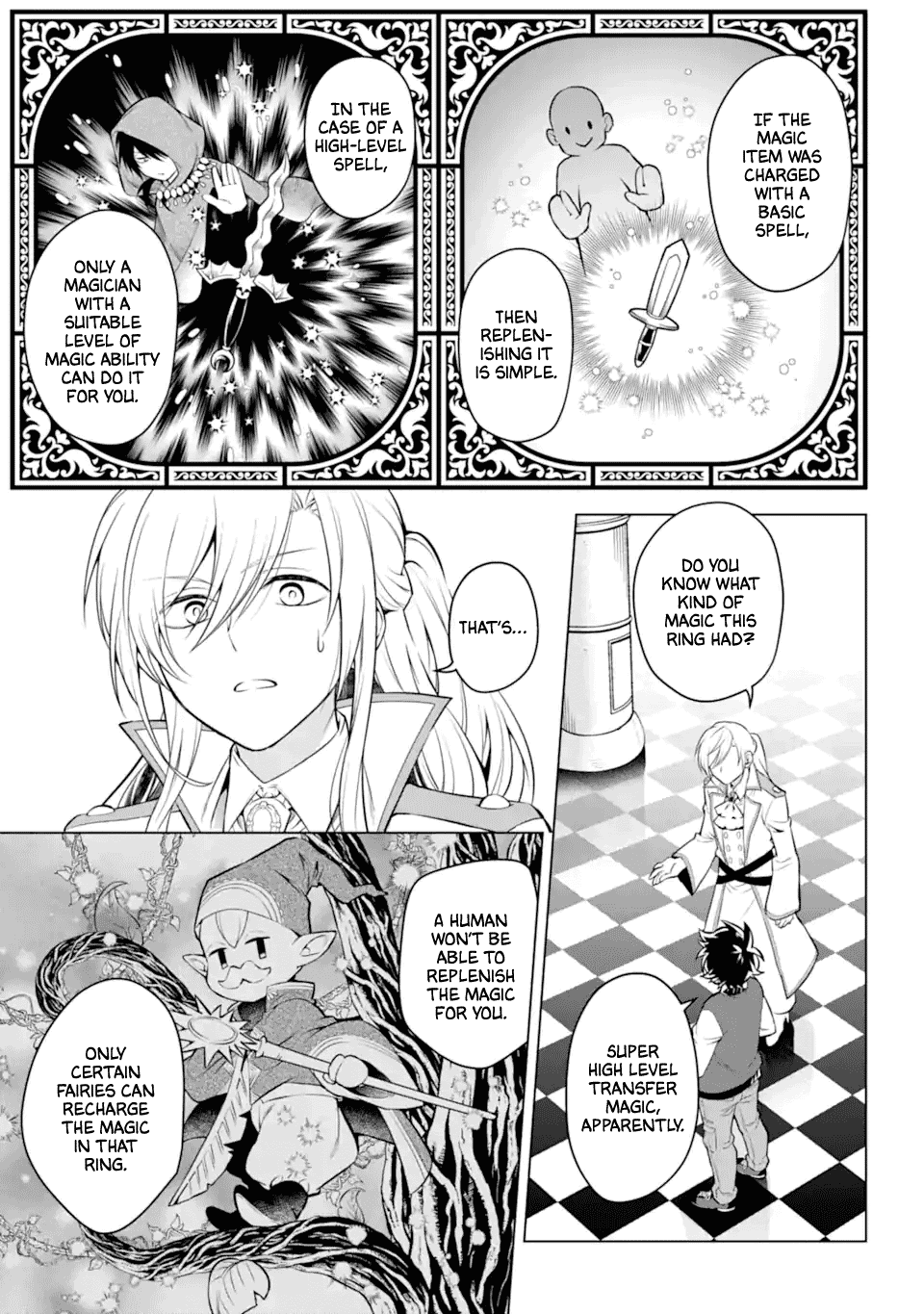 Transferred to another world, but I'm saving the world of an Otome game!? Chapter 20 page 25 - Chapter 20: Transfer Ring and Me?!