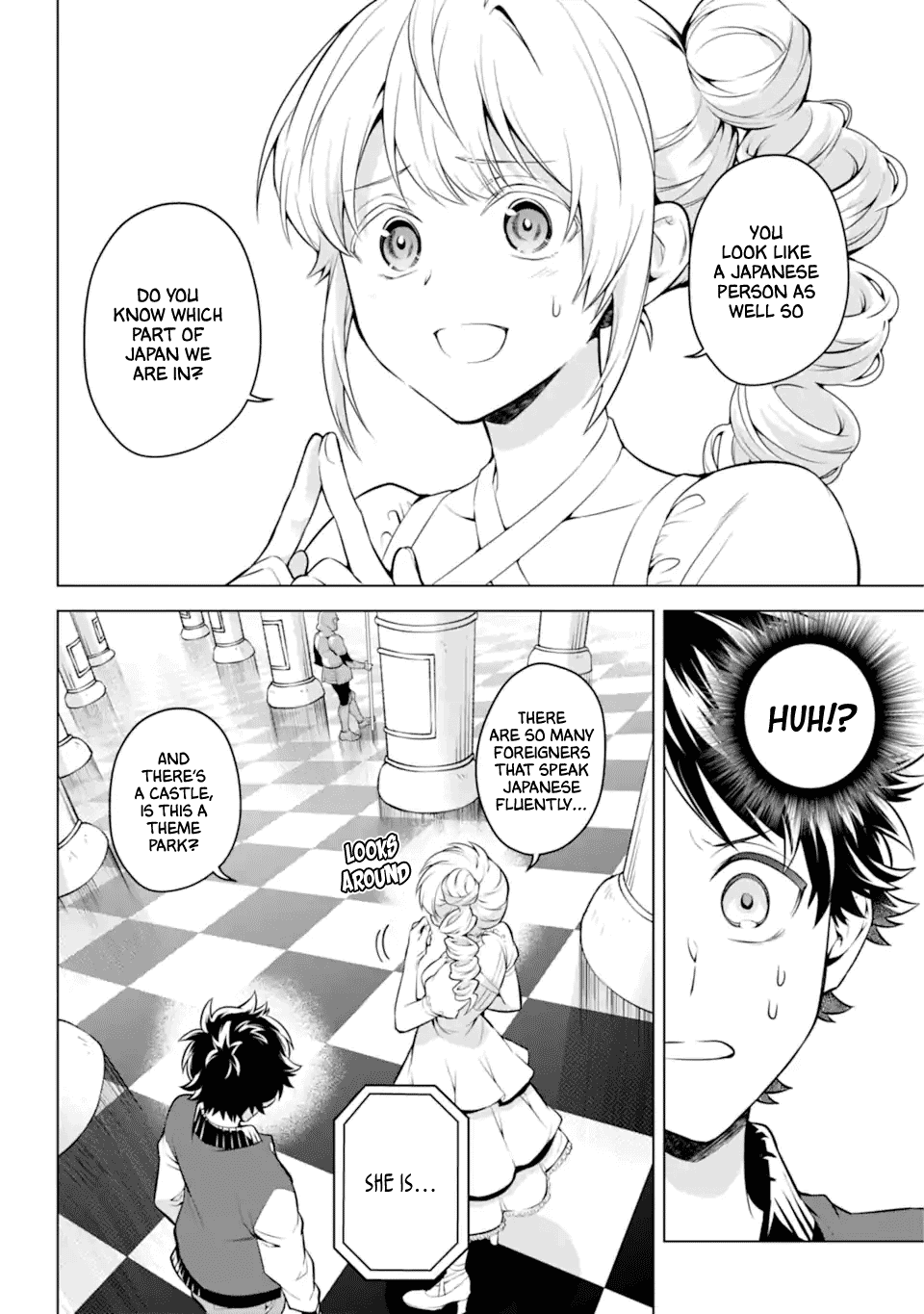 Transferred to another world, but I'm saving the world of an Otome game!? Chapter 20 page 28 - Chapter 20: Transfer Ring and Me?!