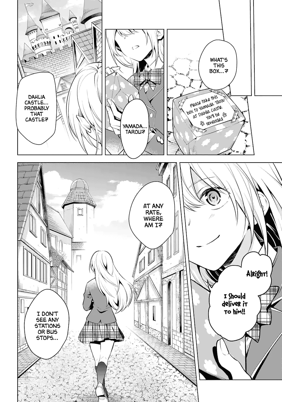 Transferred to another world, but I'm saving the world of an Otome game!? Chapter 20 page 4 - Chapter 20: Transfer Ring and Me?!