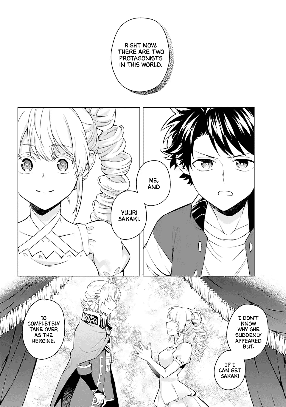 Transferred to another world, but I'm saving the world of an Otome game!? Chapter 21 page 18 - Chapter 21: The Real Deal and Me?!