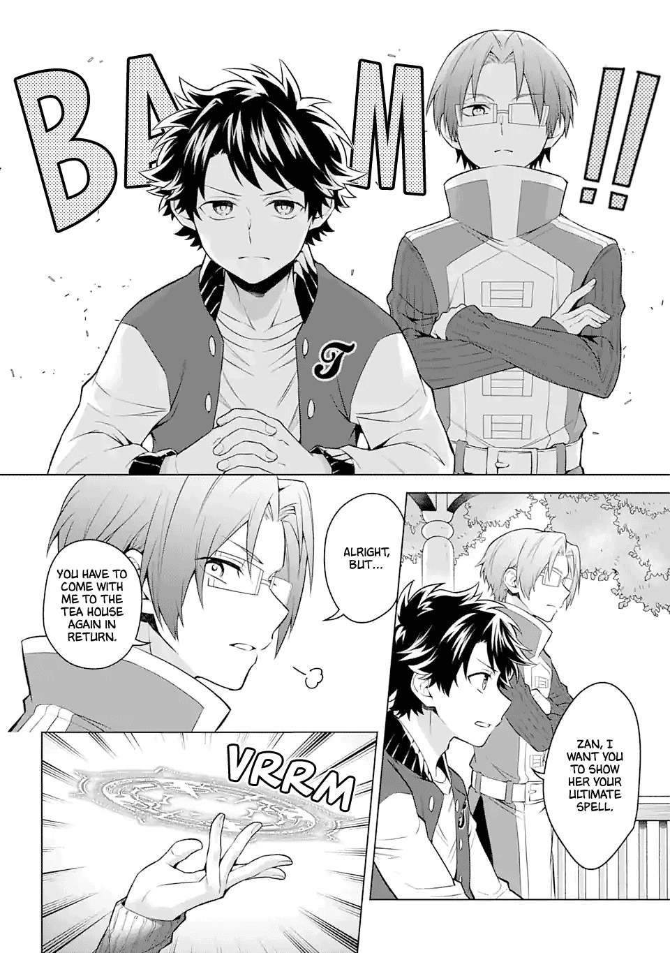 Transferred to another world, but I'm saving the world of an Otome game!? Chapter 21 page 8 - Chapter 21: The Real Deal and Me?!