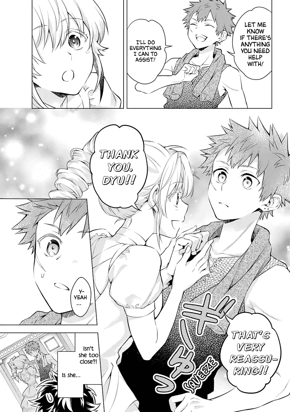 Transferred to another world, but I'm saving the world of an Otome game!? Chapter 22 page 11 - Chapter 22: The True Heroine's Choices and Me?!