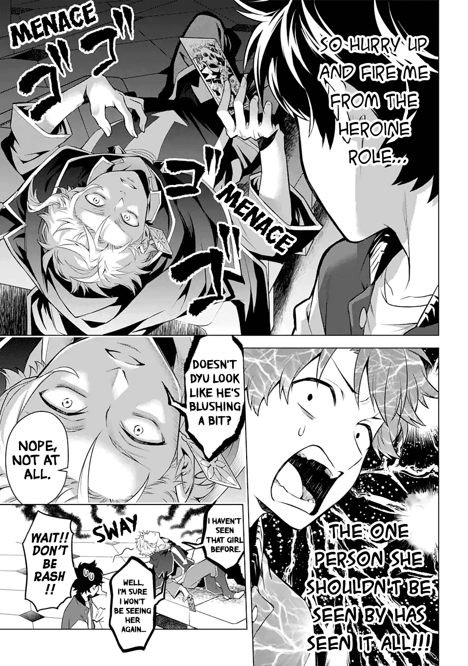 Transferred to another world, but I'm saving the world of an Otome game!? Chapter 22 page 13 - Chapter 22: The True Heroine's Choices and Me?!