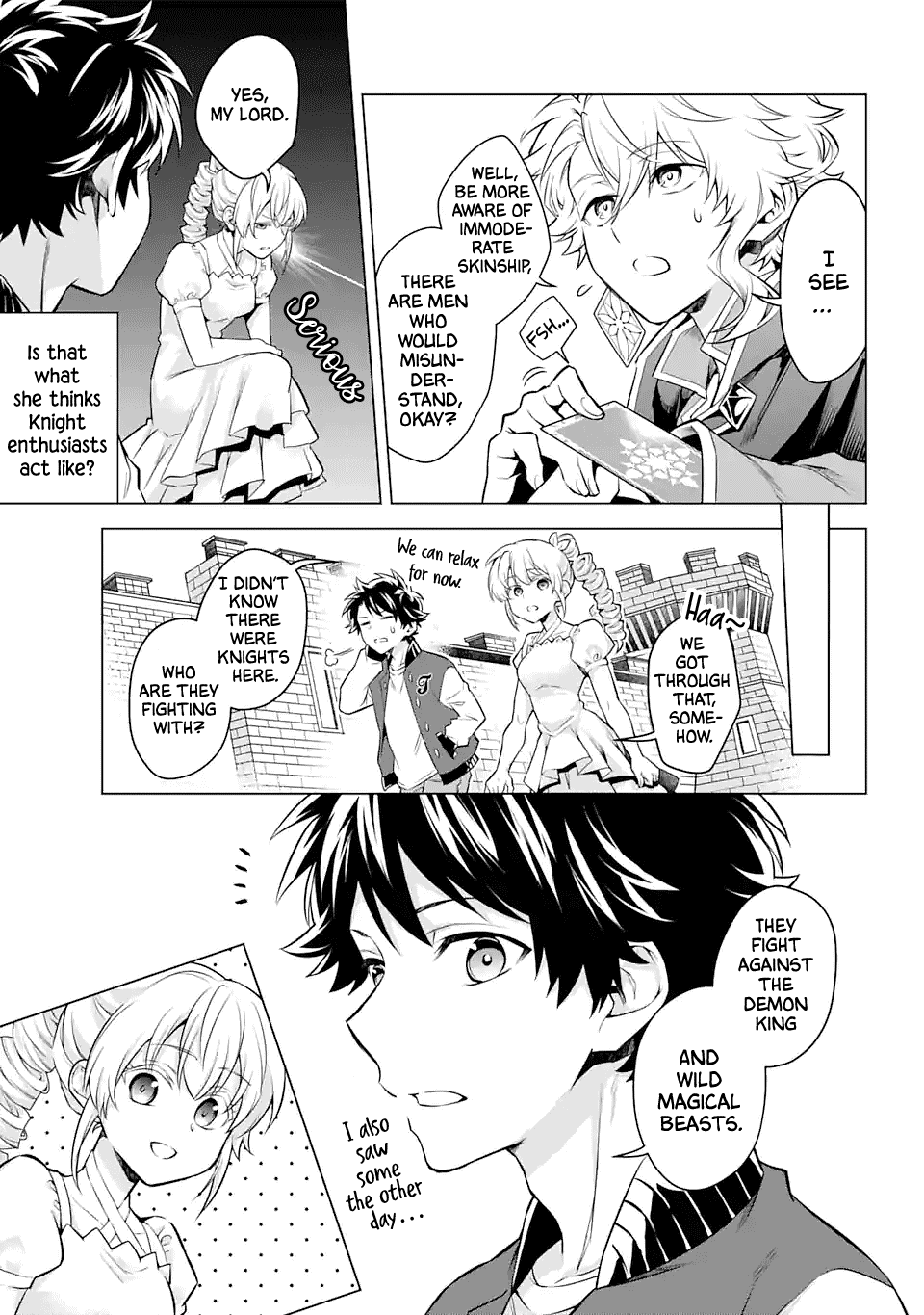 Transferred to another world, but I'm saving the world of an Otome game!? Chapter 22 page 17 - Chapter 22: The True Heroine's Choices and Me?!