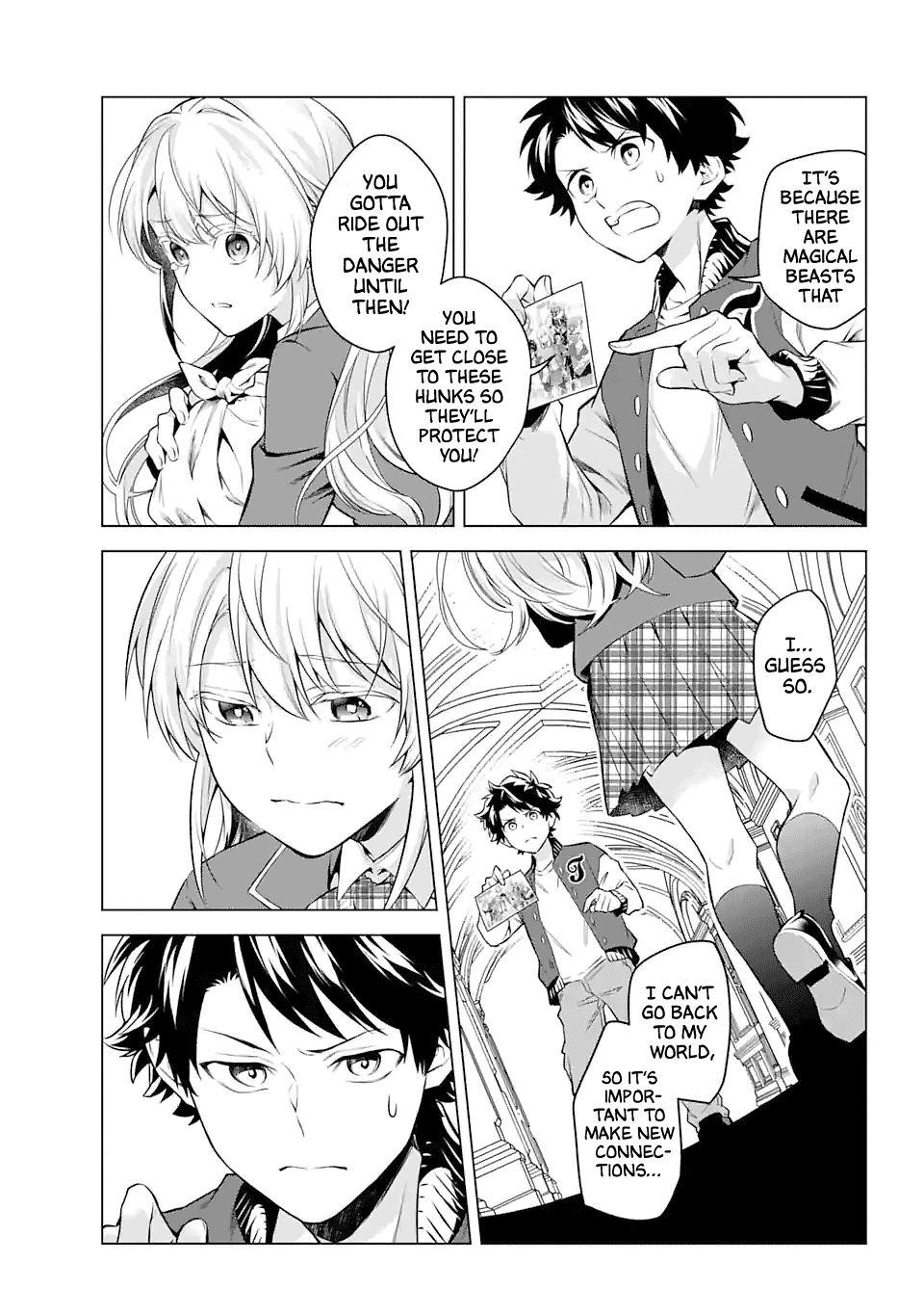 Transferred to another world, but I'm saving the world of an Otome game!? Chapter 22 page 19 - Chapter 22: The True Heroine's Choices and Me?!