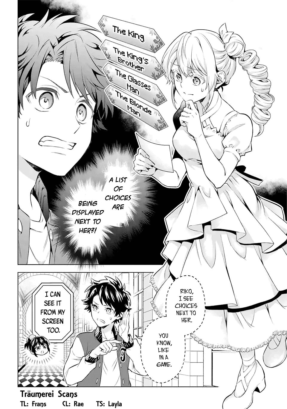 Transferred to another world, but I'm saving the world of an Otome game!? Chapter 22 page 2 - Chapter 22: The True Heroine's Choices and Me?!