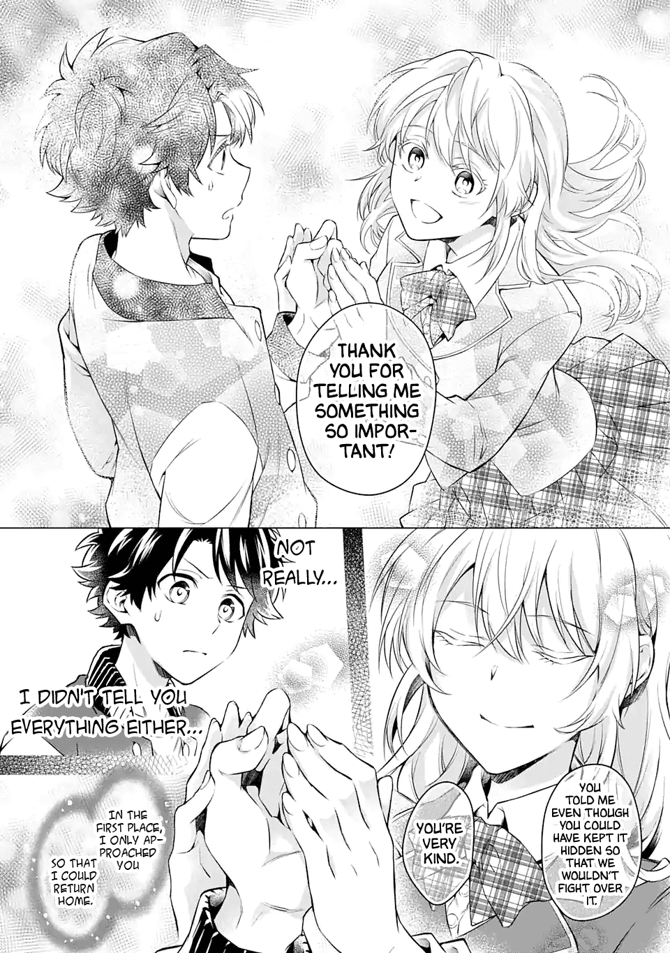 Transferred to another world, but I'm saving the world of an Otome game!? Chapter 22 page 22 - Chapter 22: The True Heroine's Choices and Me?!