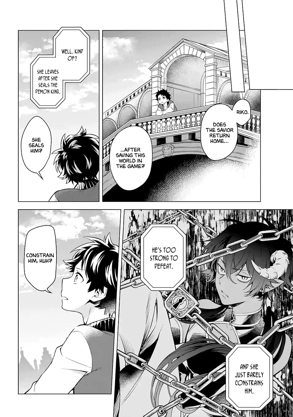 Transferred to another world, but I'm saving the world of an Otome game!? Chapter 24 page 20 - Chapter 24: A Setting Change and Me?!