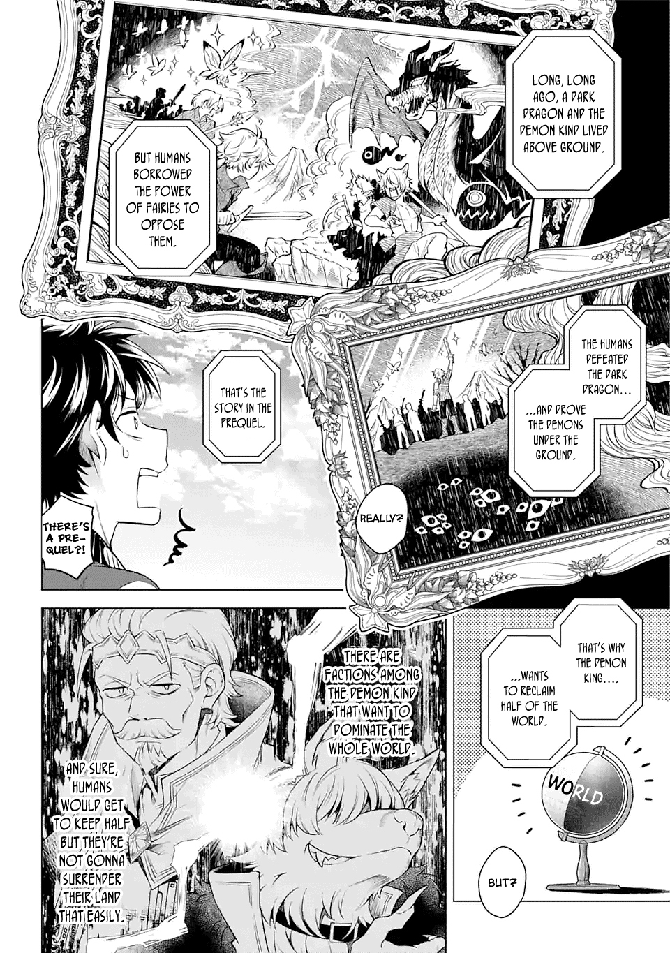 Transferred to another world, but I'm saving the world of an Otome game!? Chapter 24 page 22 - Chapter 24: A Setting Change and Me?!