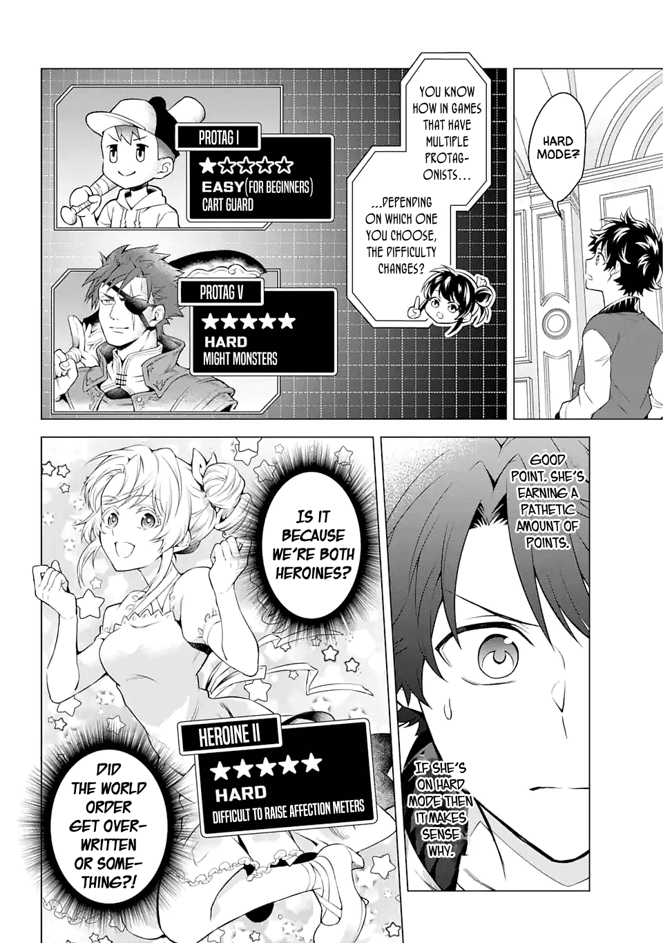 Transferred to another world, but I'm saving the world of an Otome game!? Chapter 24 page 6 - Chapter 24: A Setting Change and Me?!