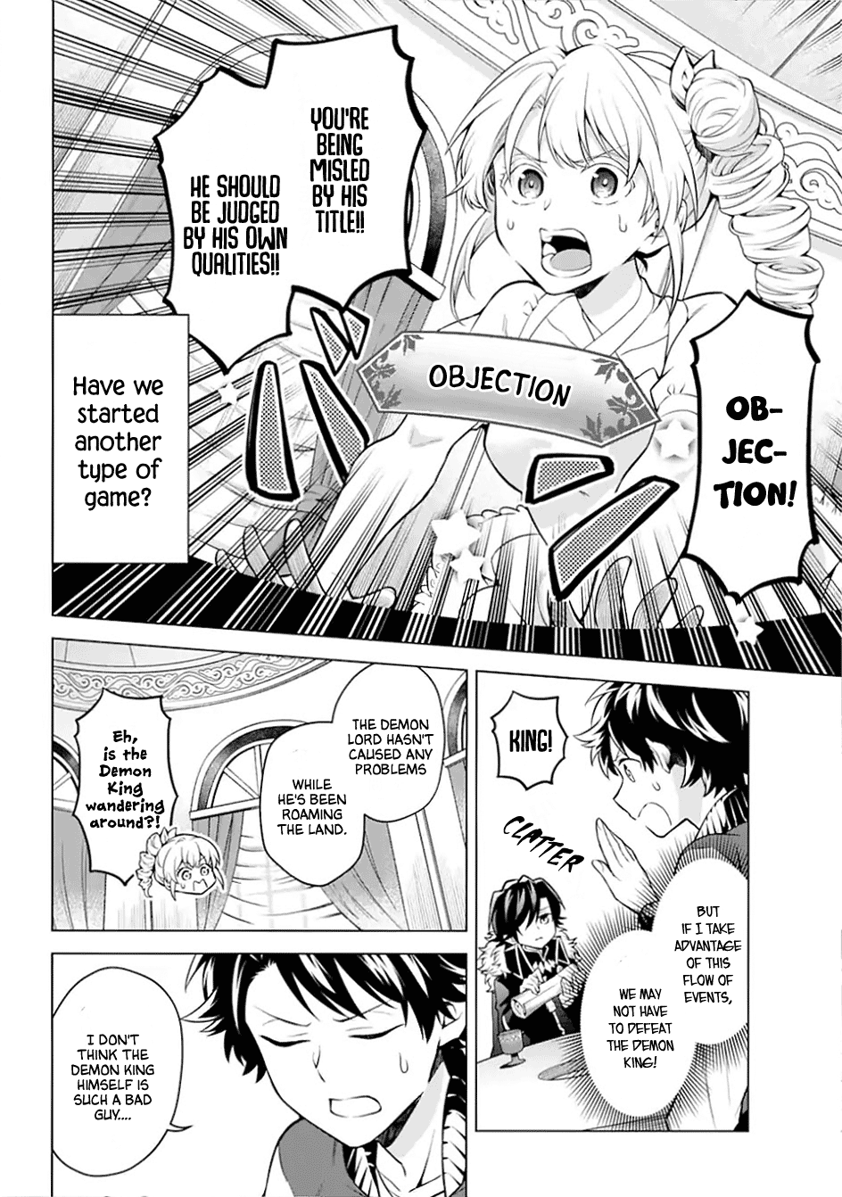 Transferred to another world, but I'm saving the world of an Otome game!? Chapter 25 page 10 - Chapter 25: Srategy Meeting and Me?!