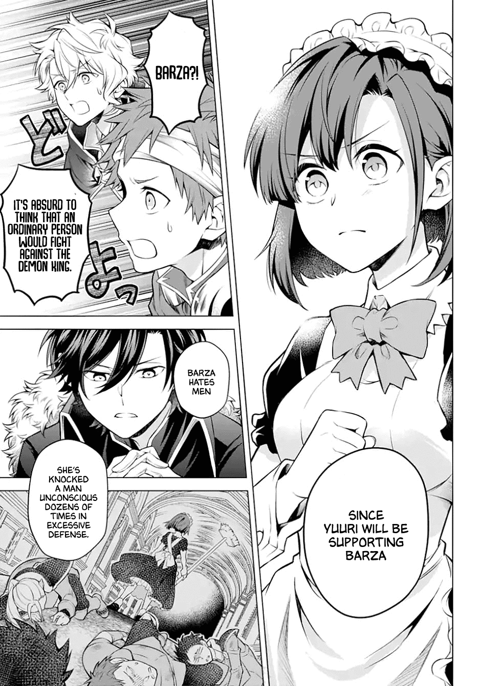 Transferred to another world, but I'm saving the world of an Otome game!? Chapter 25 page 5 - Chapter 25: Srategy Meeting and Me?!