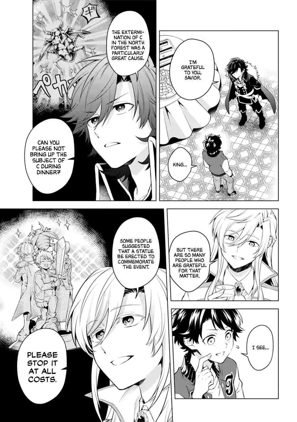 Transferred to another world, but I'm saving the world of an Otome game!? Chapter 26 page 11 - Chapter 26: Last Resort and Me?!