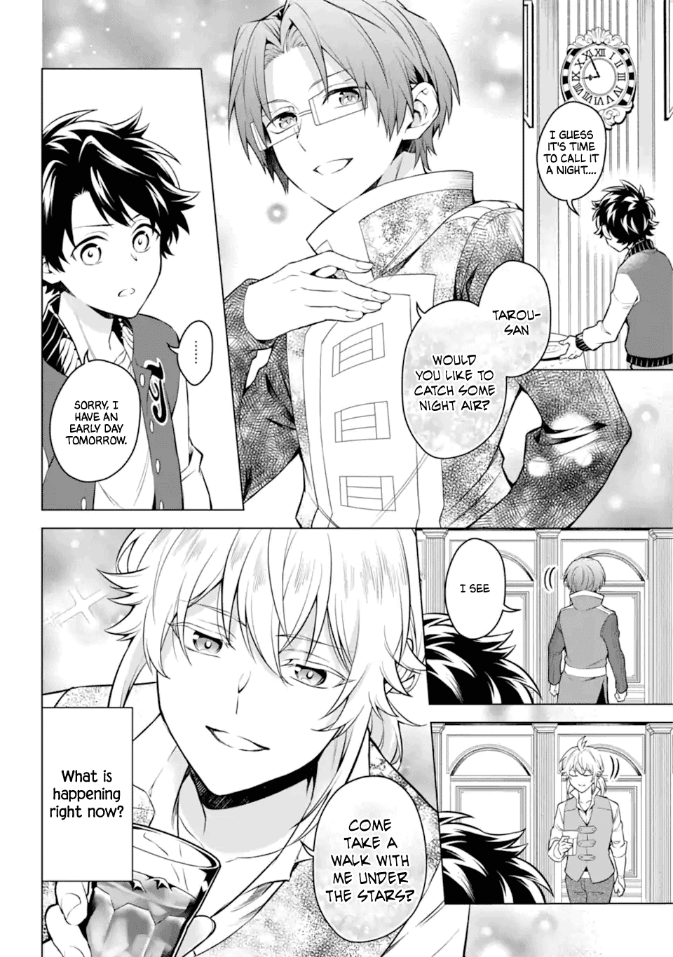 Transferred to another world, but I'm saving the world of an Otome game!? Chapter 26 page 14 - Chapter 26: Last Resort and Me?!
