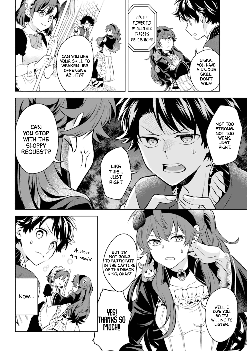 Transferred to another world, but I'm saving the world of an Otome game!? Chapter 26 page 18 - Chapter 26: Last Resort and Me?!