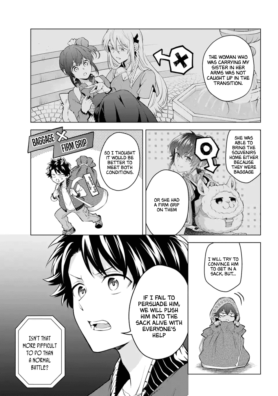 Transferred to another world, but I'm saving the world of an Otome game!? Chapter 26 page 7 - Chapter 26: Last Resort and Me?!