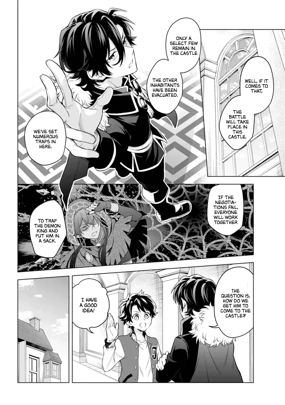 Transferred to another world, but I'm saving the world of an Otome game!? Chapter 26 page 8 - Chapter 26: Last Resort and Me?!