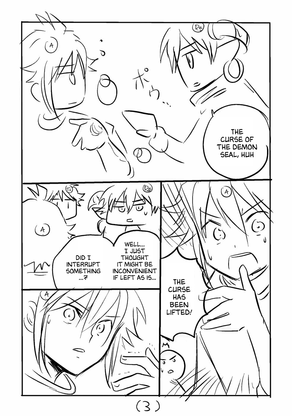 Transferred to another world, but I'm saving the world of an Otome game!? Chapter 27.5 page 15 - Chapter 27.5: Extras