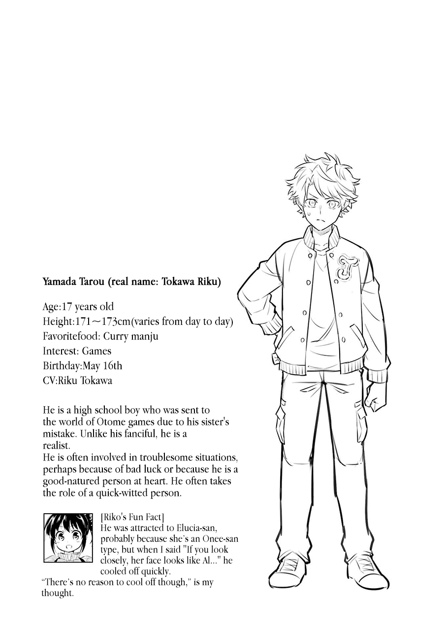 Transferred to another world, but I'm saving the world of an Otome game!? Chapter 27.5 page 19 - Chapter 27.5: Extras