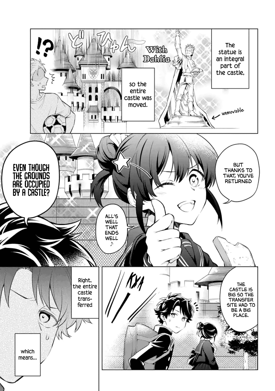 Transferred to another world, but I'm saving the world of an Otome game!? Chapter 27 page 19 - Chapter 27: The Original World and Me?! [END]