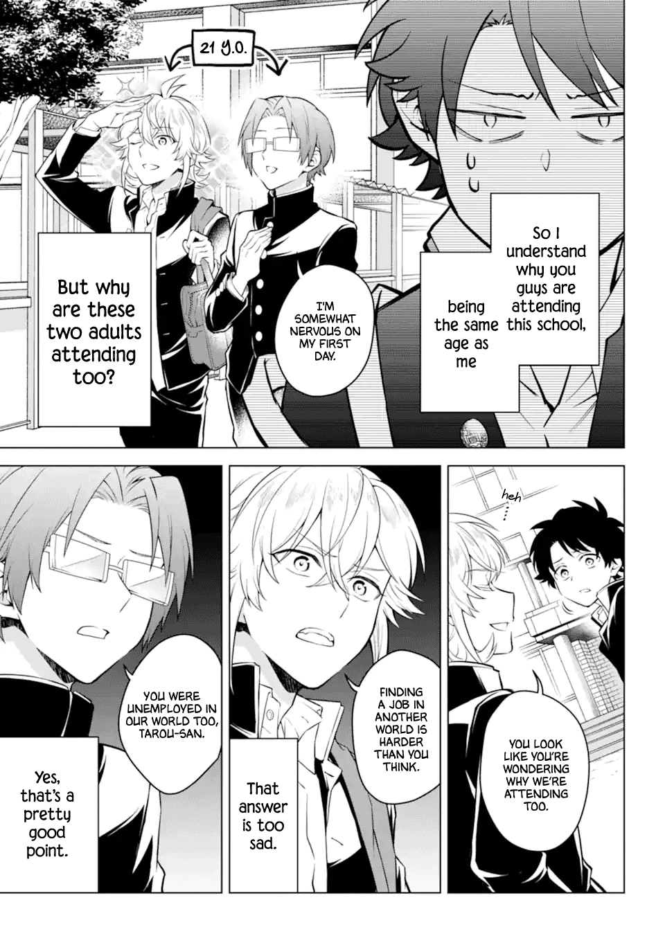 Transferred to another world, but I'm saving the world of an Otome game!? Chapter 27 page 21 - Chapter 27: The Original World and Me?! [END]