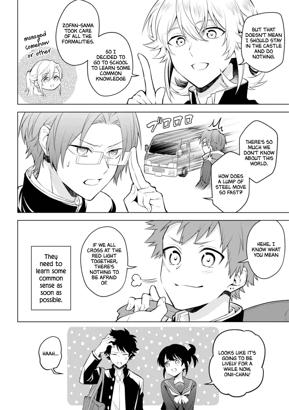 Transferred to another world, but I'm saving the world of an Otome game!? Chapter 27 page 22 - Chapter 27: The Original World and Me?! [END]