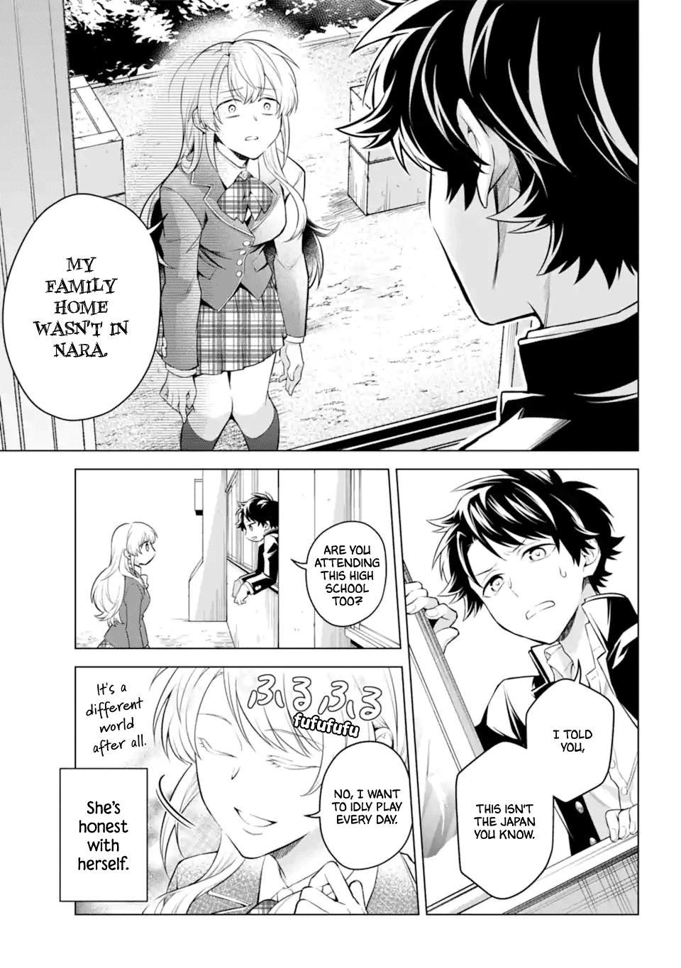 Transferred to another world, but I'm saving the world of an Otome game!? Chapter 27 page 29 - Chapter 27: The Original World and Me?! [END]