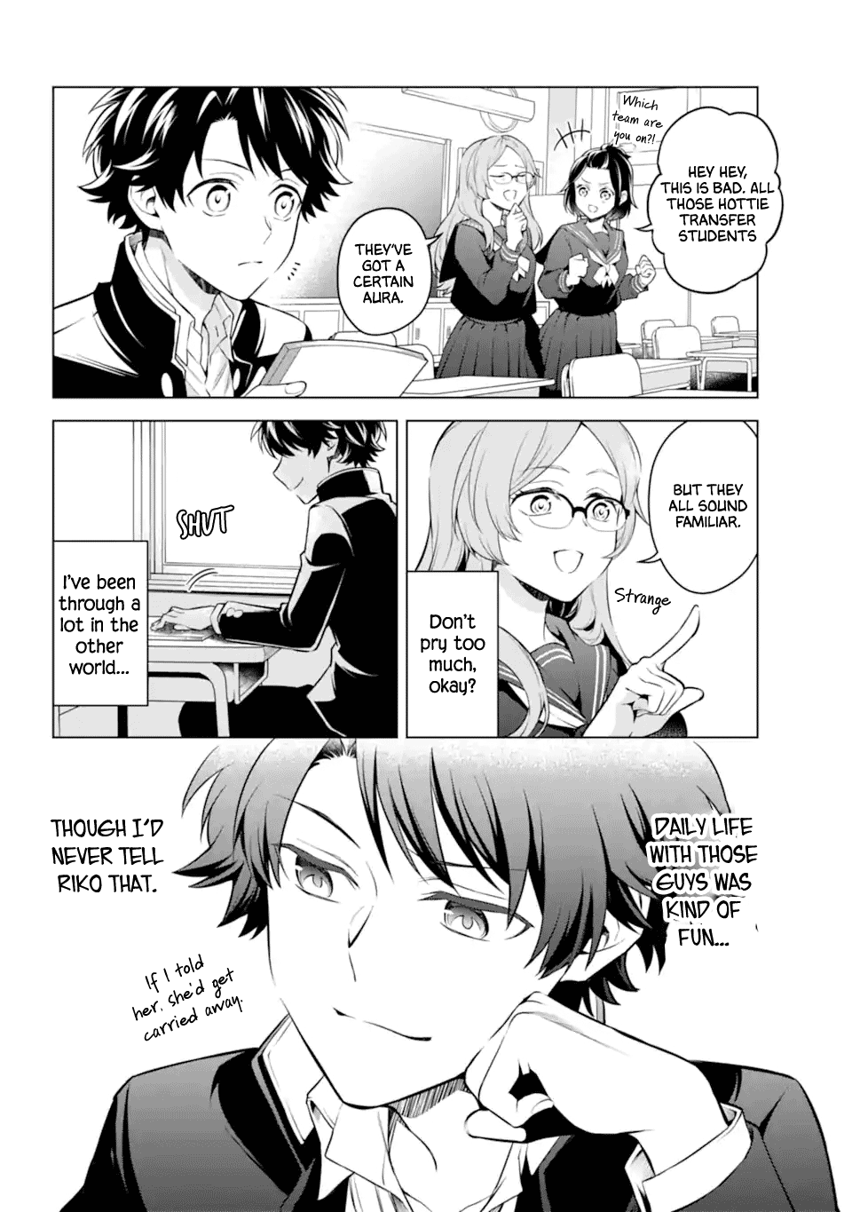 Transferred to another world, but I'm saving the world of an Otome game!? Chapter 27 page 30 - Chapter 27: The Original World and Me?! [END]