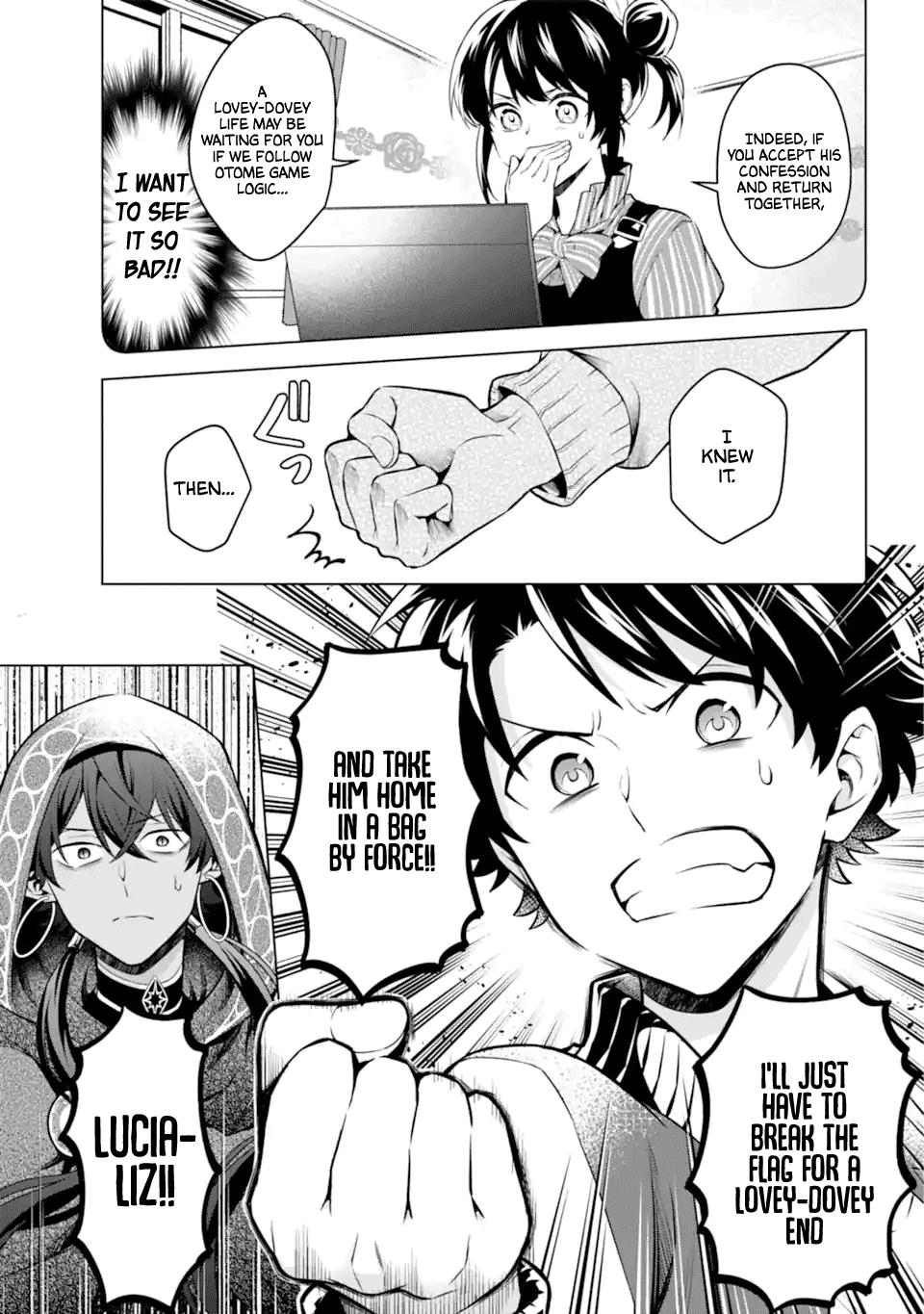 Transferred to another world, but I'm saving the world of an Otome game!? Chapter 27 page 7 - Chapter 27: The Original World and Me?! [END]