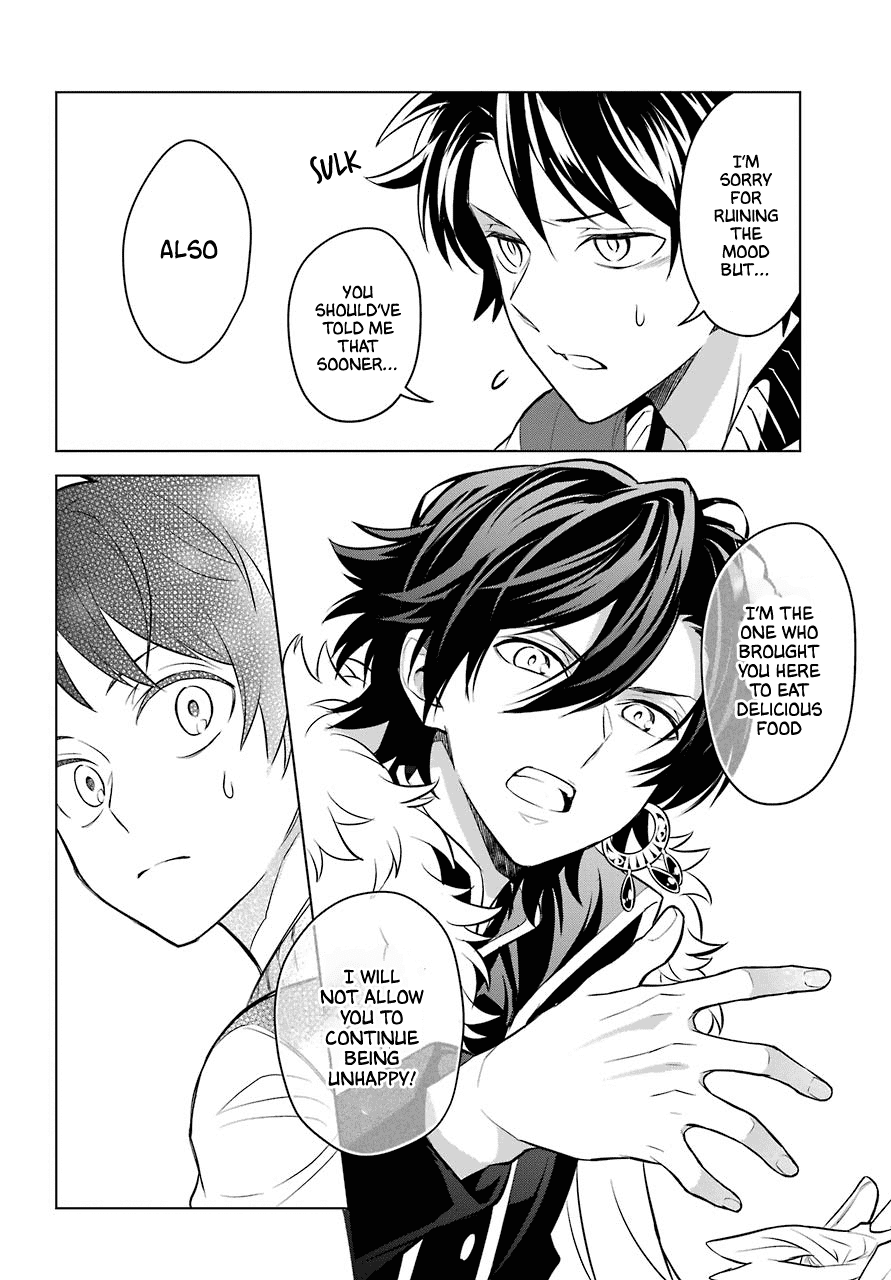 Transferred to another world, but I'm saving the world of an Otome game!? Chapter 3 page 22 - Chapter 3: King and Me?!