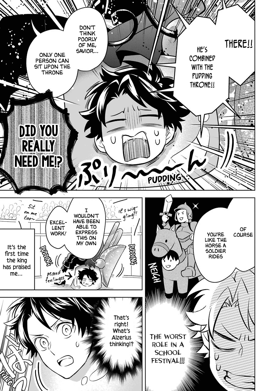 Transferred to another world, but I'm saving the world of an Otome game!? Chapter 3 page 27 - Chapter 3: King and Me?!