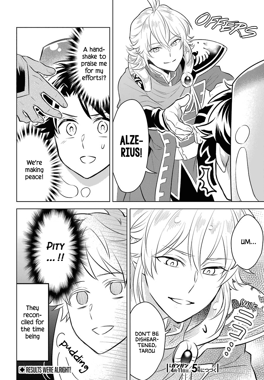 Transferred to another world, but I'm saving the world of an Otome game!? Chapter 3 page 28 - Chapter 3: King and Me?!