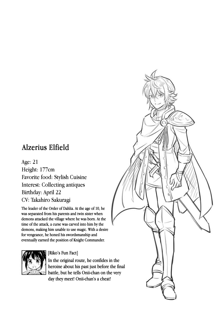 Transferred to another world, but I'm saving the world of an Otome game!? Chapter 4.5 page 17 - Chapter 4.5: Extras
