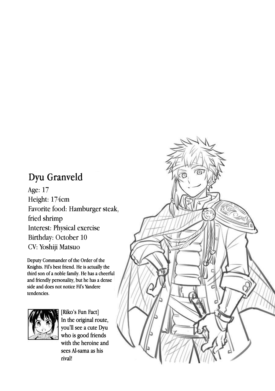 Transferred to another world, but I'm saving the world of an Otome game!? Chapter 4.5 page 18 - Chapter 4.5: Extras