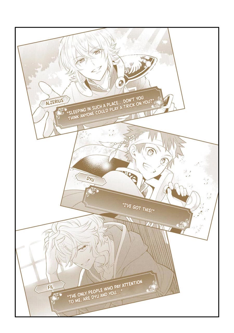 Transferred to another world, but I'm saving the world of an Otome game!? Chapter 4.5 page 21 - Chapter 4.5: Extras