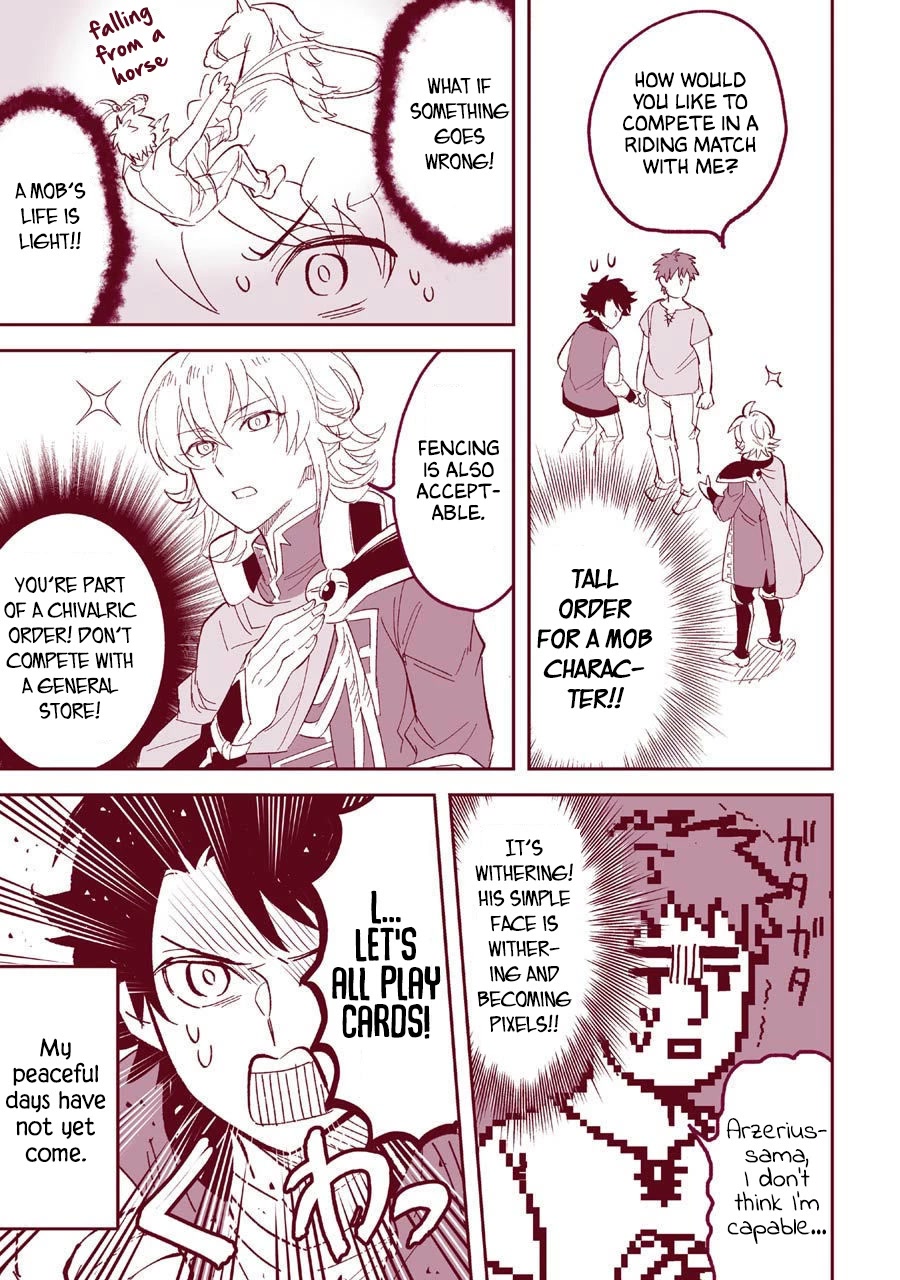 Transferred to another world, but I'm saving the world of an Otome game!? Chapter 4.5 page 8 - Chapter 4.5: Extras
