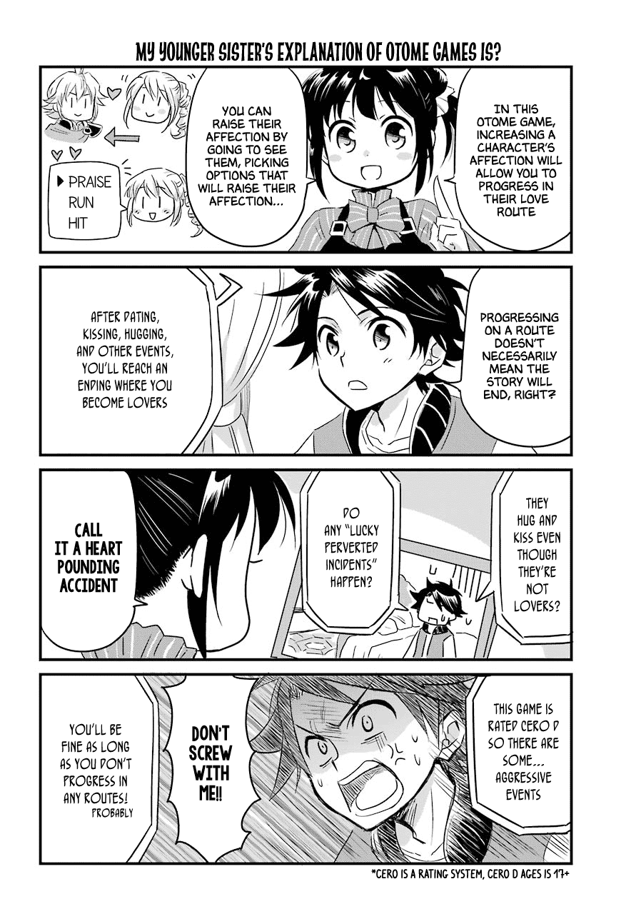 Transferred to another world, but I'm saving the world of an Otome game!? Chapter 4 page 1 - Chapter 4: Fortune Teller and Me?!