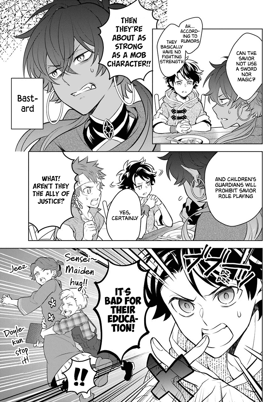 Transferred to another world, but I'm saving the world of an Otome game!? Chapter 7 page 21 - Chapter 7: The Demon King, Vice Captain of the Knights, and Me?!