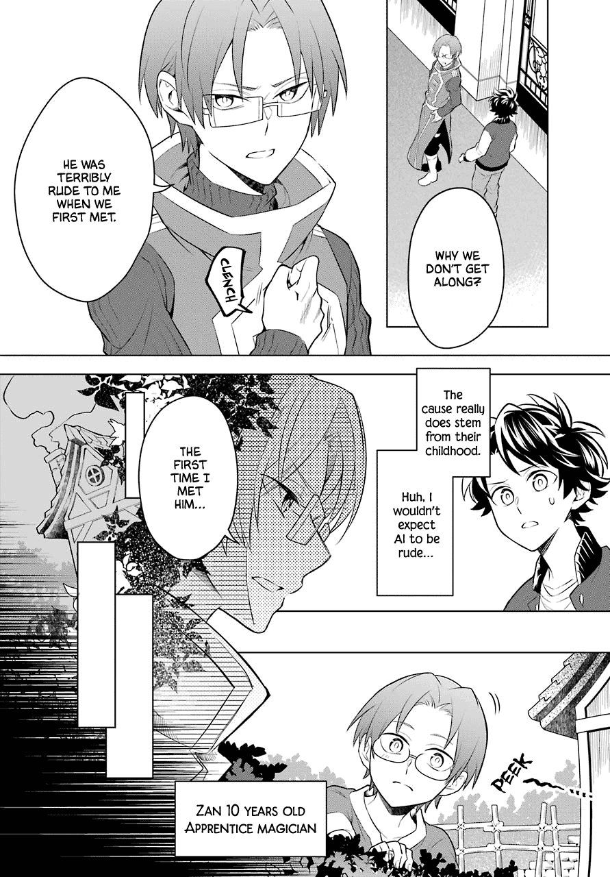 Transferred to another world, but I'm saving the world of an Otome game!? Chapter 8 page 17 - Chapter 8: The knight, the mage, and Me?!
