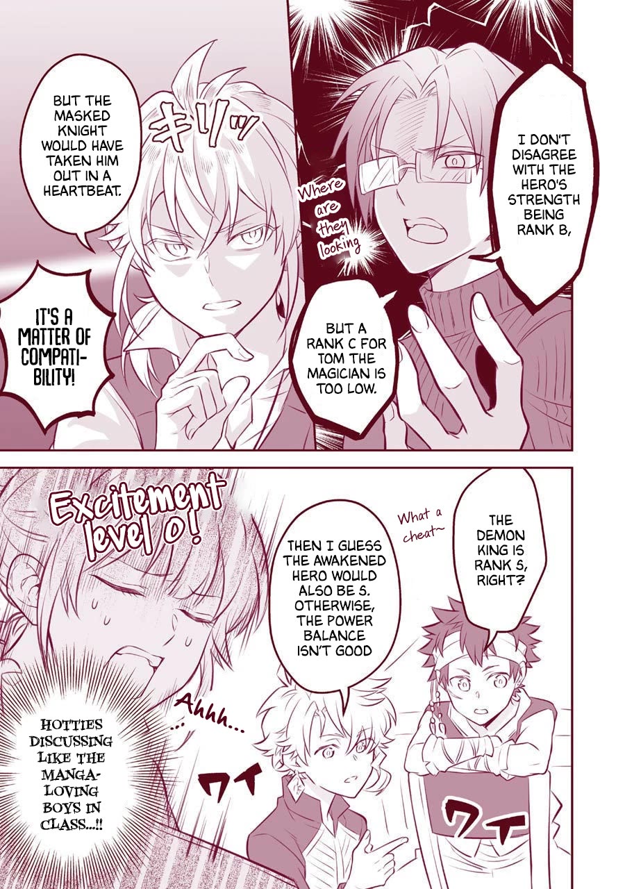 Transferred to another world, but I'm saving the world of an Otome game!? Chapter 9.5 page 28 - Chapter 9.5