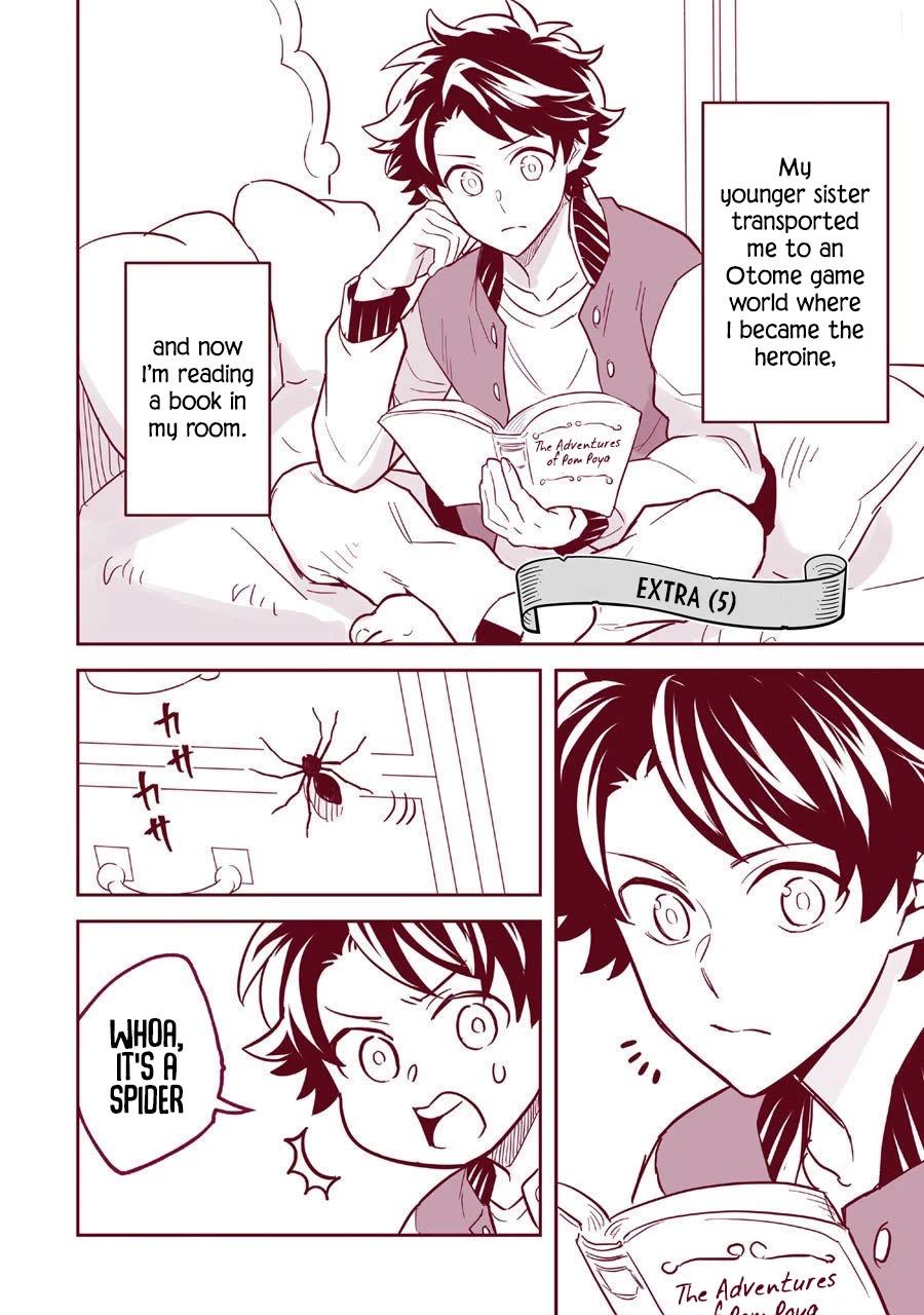 Transferred to another world, but I'm saving the world of an Otome game!? Chapter 9.5 page 9 - Chapter 9.5